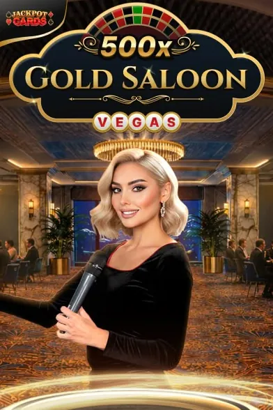 Gold Saloon ShowTime Roulette von Amusnet, Live-Tisch
